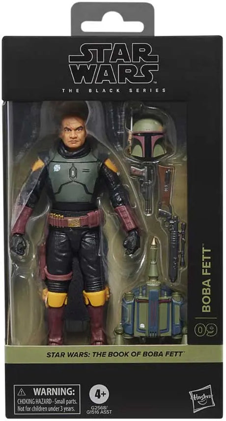 Hasbro Star Wars: The Book of Boba Fett Black Series Actionfigur Boba Fett 15 cm große Actionfigur