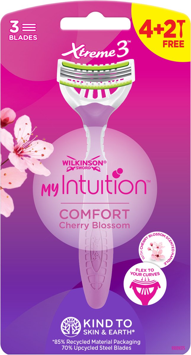 Wilkinson Schwert Wilkinson Damen Einweg-Rasierklingen Xtreme 3 My Intuition – 6 Stück