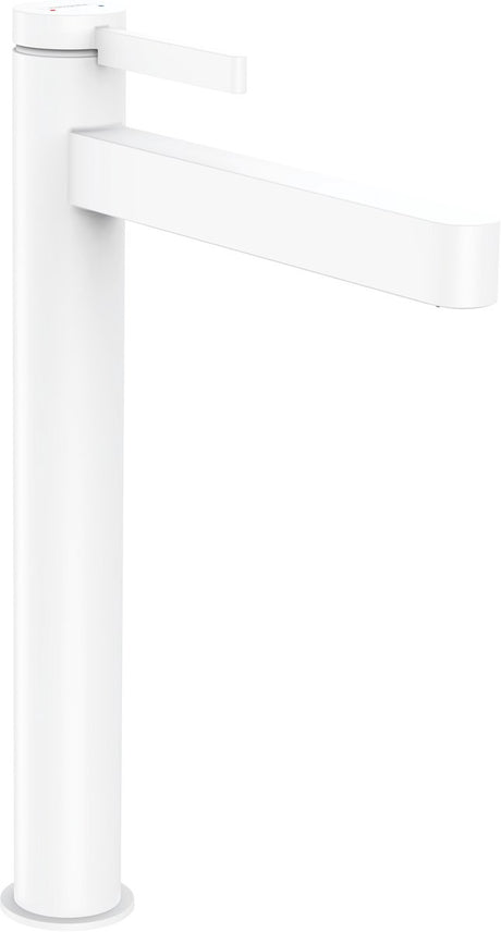 Hansgrohe finoris – Waschtisch-Mischbatterie – Einhebelbedienung – mit Ablassschraube – 260 mm – mattweiß