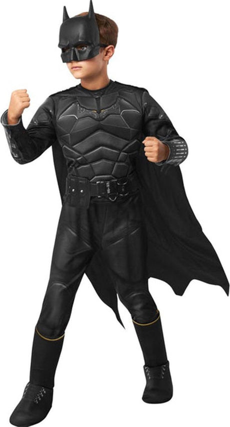 Rubies - Batman Deluxe Kostüm Kinder (Größe L)