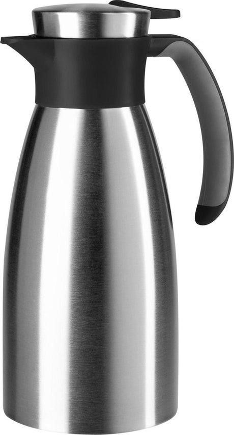 Tefal Soft Grip k3043114 Thermoskanne – 1 l – Edelstahl – isolierend – auslaufsicher – ergonomischer Griff