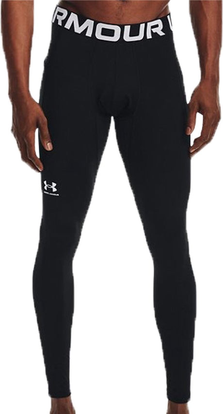 Under Armour UA CG Armour Leggings Herren Sportleggings – Schwarz – Weiß