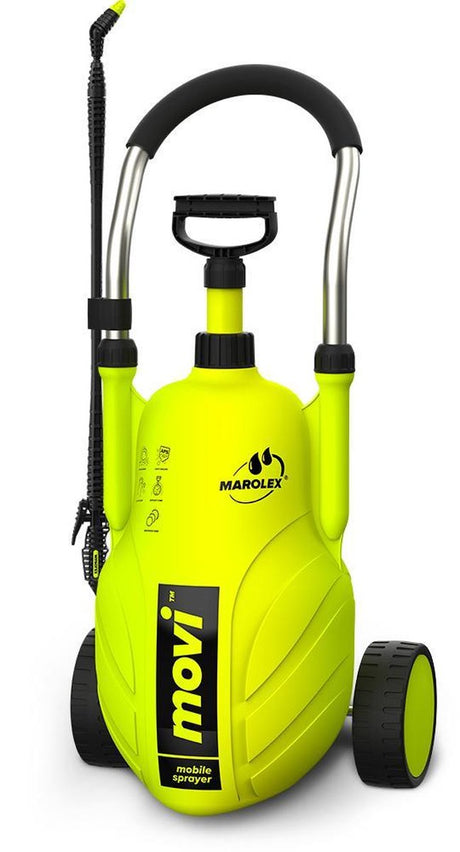 Marolex movi - Drucksprüher 16l auf Rädern - Nebelsprüher - Unkrautbekämpfung - Unkrautsprüher - Desinfektion