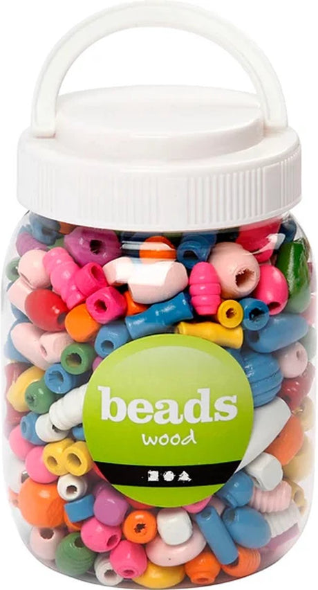 Kreativunternehmen https: www.cchobby.nl wood-beads-size-5-28-mm-hole-size-2-5-3-mm-ca-466-piece-various-colors-175-gr-400-ml-1-bucket