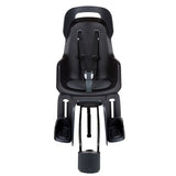Bobike Kindersitz hinter Go Maxi RS mit Rahmenmontage (FF) und Schlafposition – Urban Black