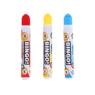 Longfield Engelhart Bingo-Marker 3 Stück rot gelb blau