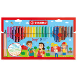 Stabilo cappi - Filzstift - Set mit 24 Stück
