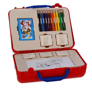 Multiprint Paw Patrol Reisenstempel und Farbkoffer