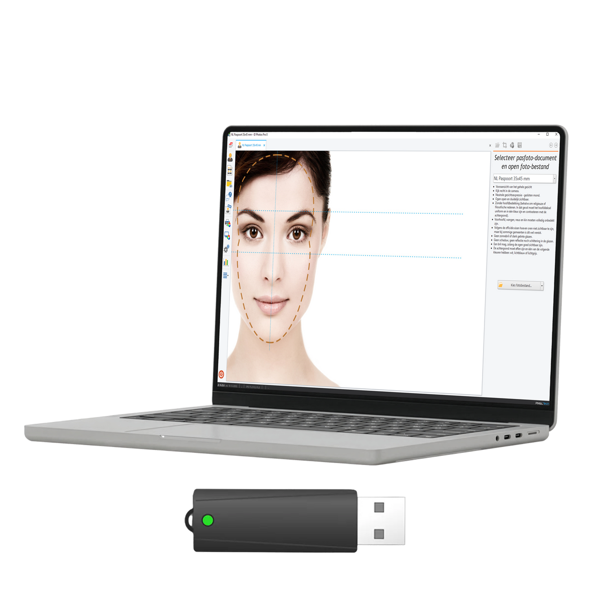 Lizenz für Pixel-Tech-ID-Fotos Pro 8 – Dongle