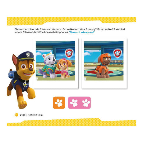 Deltas Paw Patrol – erste Zählspiele (3-4 Jahre)