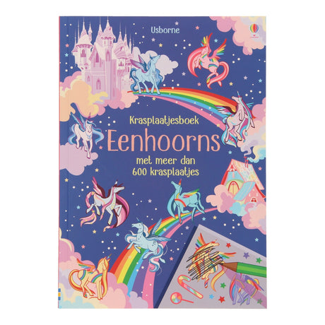 Rubbellosbuch „Einhörner“ von WPG Publishers. 5+
