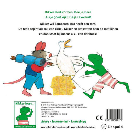 Zentraler Buchhausfrosch lernt Formen