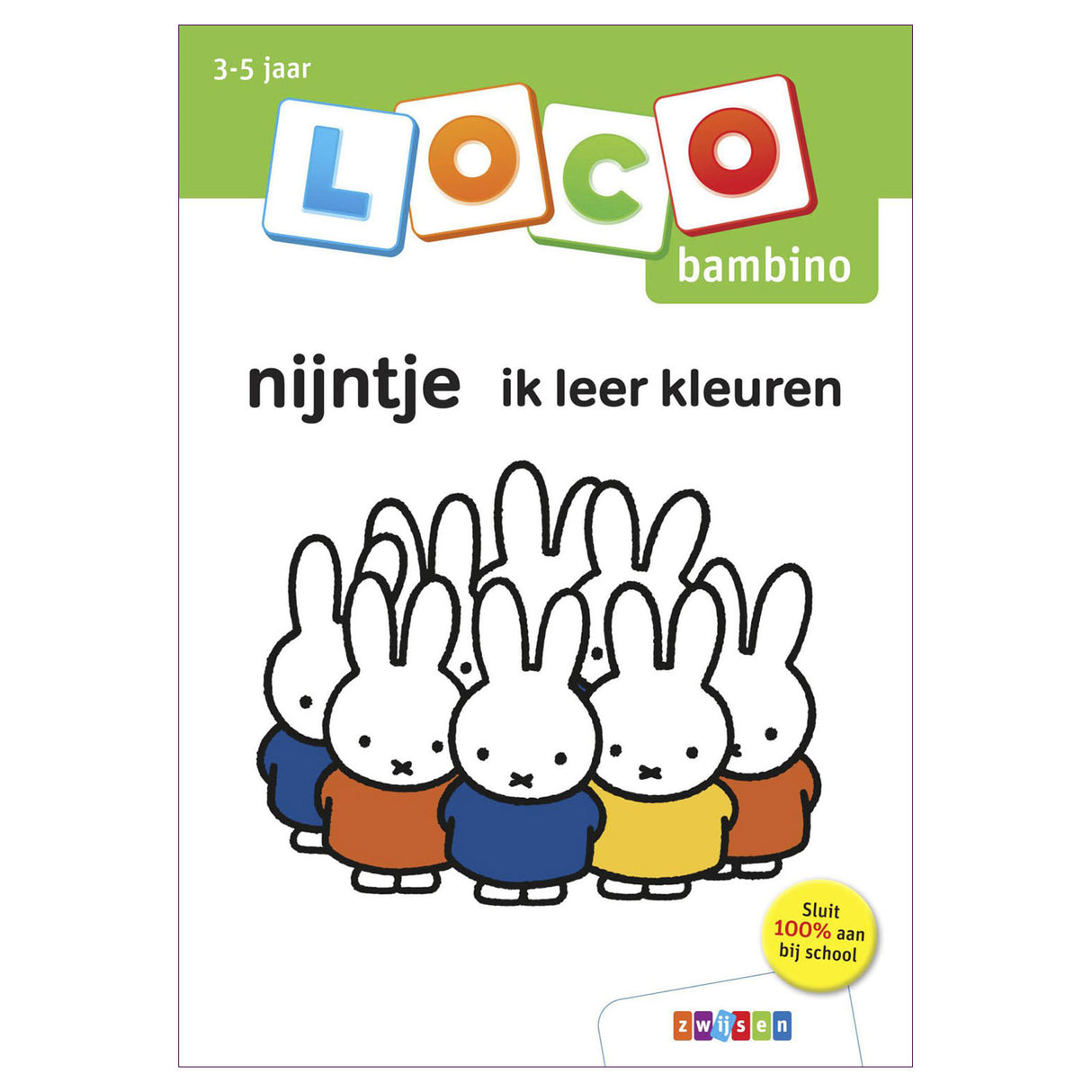 WPG UITGEVERS Bambino Loco - Miffy I Learn Colors (3-5 år)