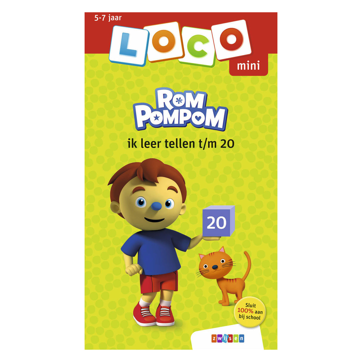 Mini Loco Rompompom - I learn to count T M 20