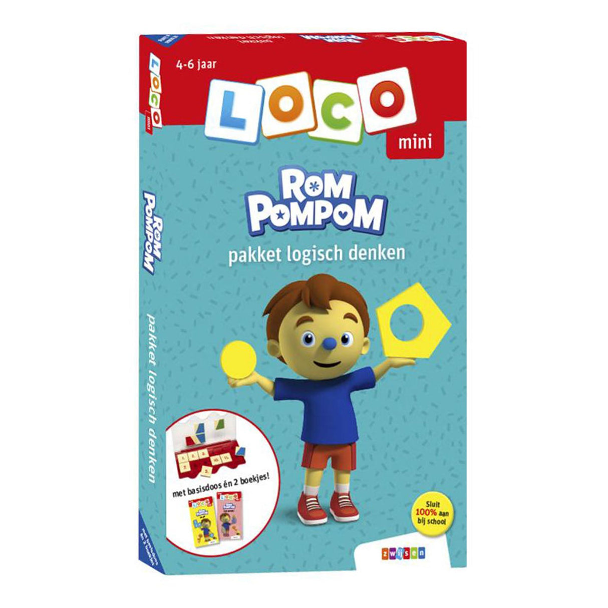 Mini loco Ropompom paket Logično razmišljanje (4-6 let)