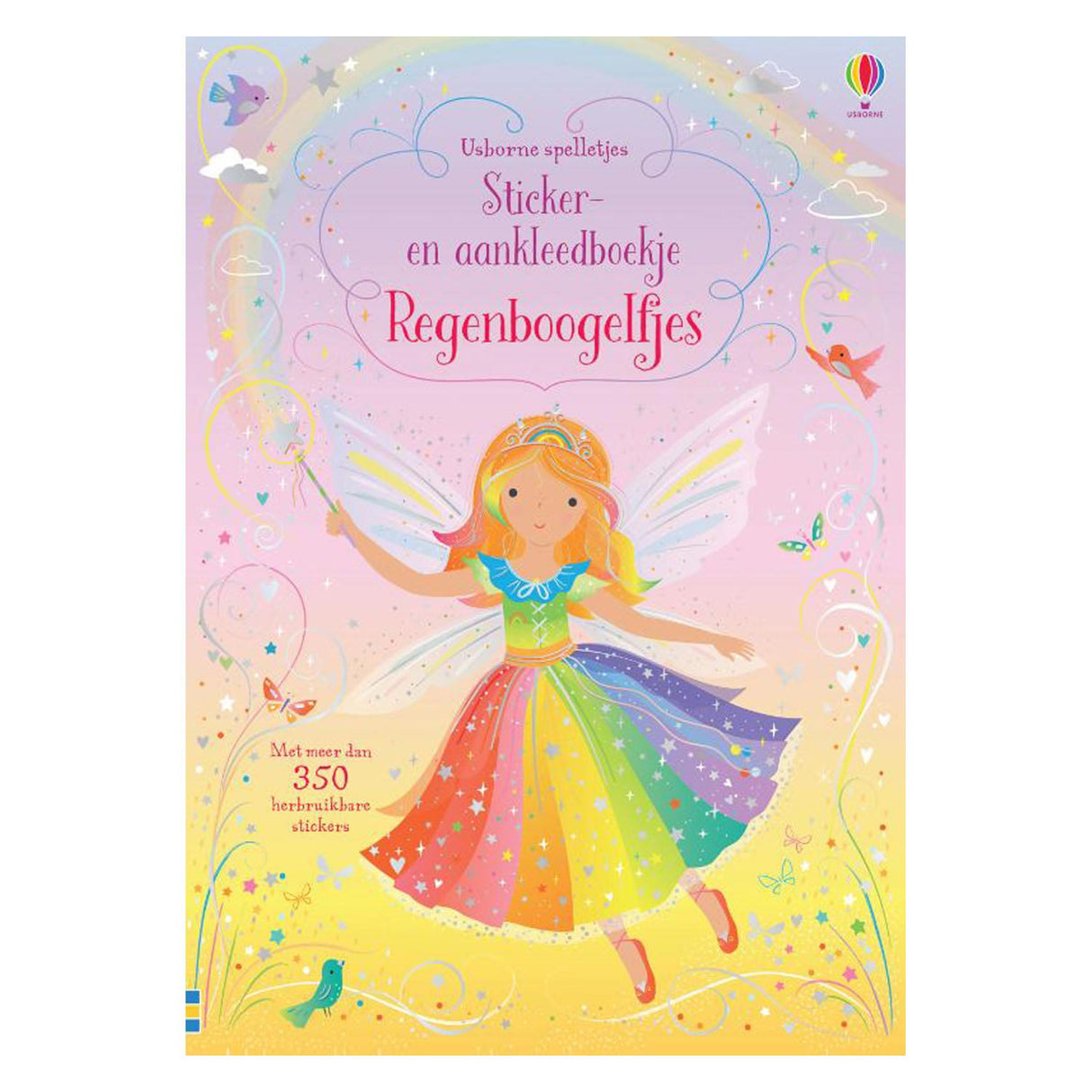 WPG UITGEVERS Sticking Dressing Booklet Regenboogsjes