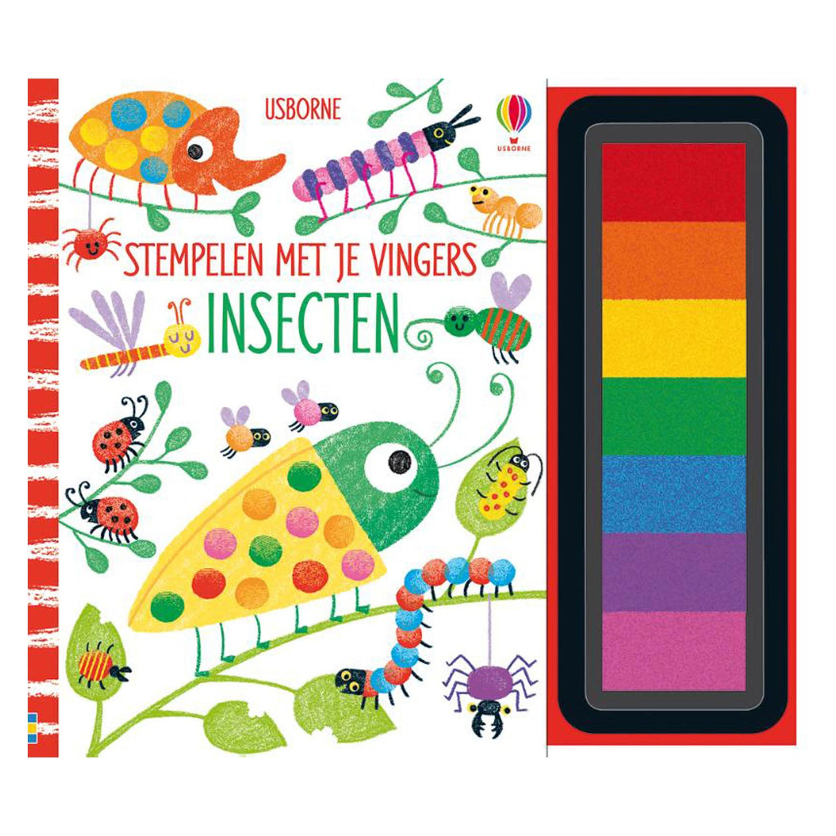 Stamping with your fingers - Insects