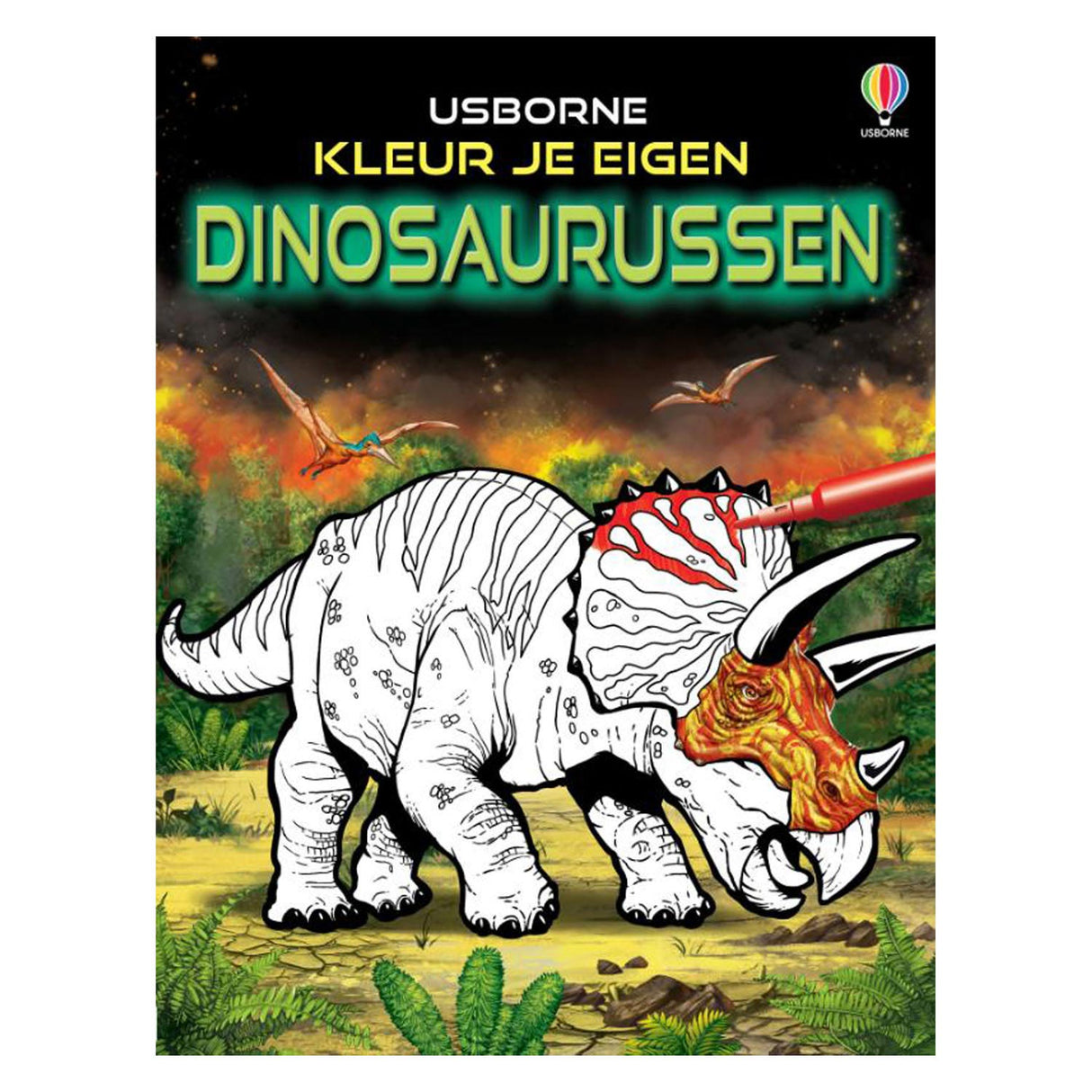 Farge dine egne dinosaurer