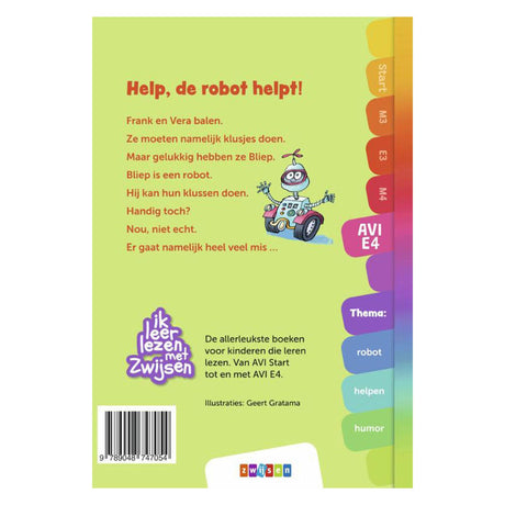 WPG-Verleger Zwijsen Buch AVI M4 Hilfe, der Roboter hilft!