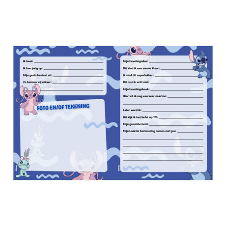 Imagebooks Freundebuch – Lilo Stitch