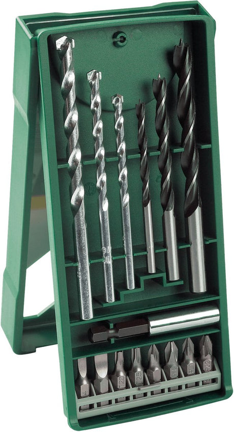 Bosch x-line Bohrer-Set – 15-teilig – für Holz und Stein