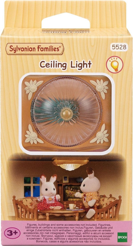 Sylvanian Family 5528 Deckenleuchte – passend für 5303 Starter Home und 5302 Large Country House mit Beleuchtung