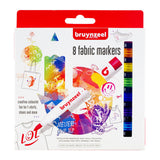 Bruynzeel Textilmarker 8 Stück
