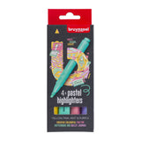 Bruynzeel Textmarker-Set Pastell 4 Farben
