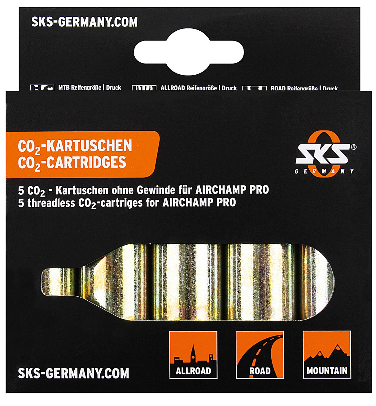 SKS Air Patterns (5) 16gr. Aeromobile CO2 Z filo