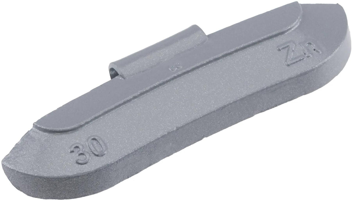 Demnächst erhältlich: Gegengewicht zum klassischen Zink-Gewicht aus Stahl. Gewicht 30g