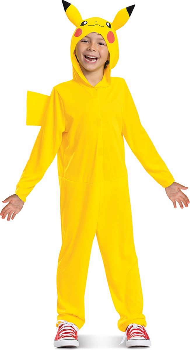 Pokémon-Verkleidung, Pikachu-Kostüm intl, Größe XS (3–4 Jahre)