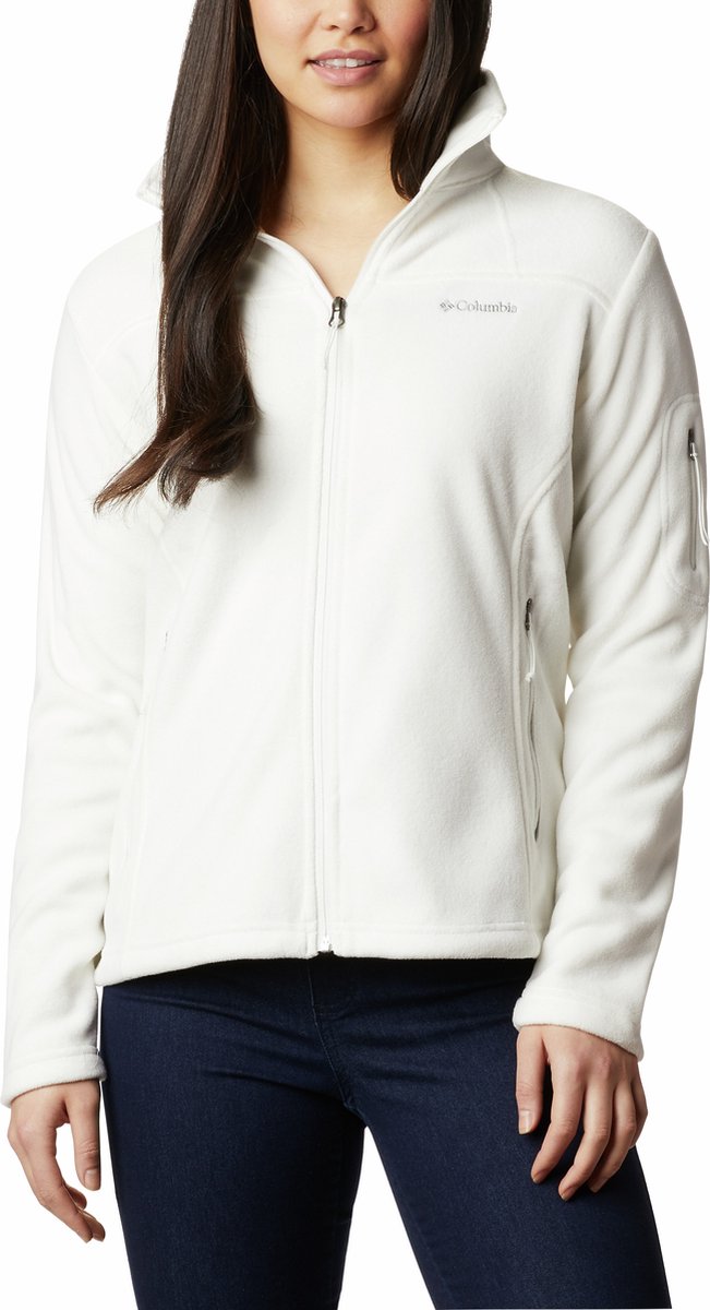Columbia Fast Trek™ II Jacke Fleeceweste – Fleeceweste für Damen – Outdoorweste – Weiß – Größe XS