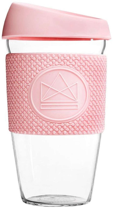 Neon kactus - pink flamingo glass cup 450ml