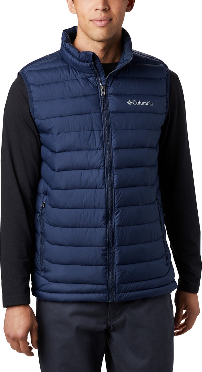 Columbia Powder Lite™ II Weste Herren-Outdoor-Körperwärmer – Collegiate Navy – Größe L