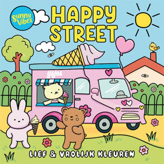 Lantern Publishers Malbuch Sunny Vibes – Happy Street
