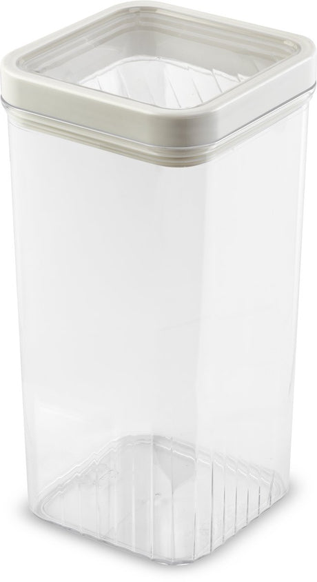 Curver Kara Vorratskanister – 1,8 l – 10,7 x 10,7 x 22,2 cm – weiß