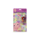 Dream-Pop-Skizze und Stickerbuch Axeloty
