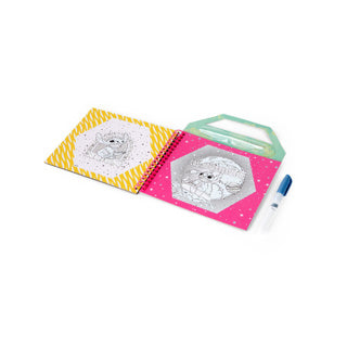 Canenco Stitch Wassermalbuch – inklusive Wasserstift