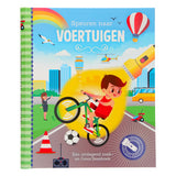 Suche nach Fahrzeugen + Taschenlampe aus Pappe
