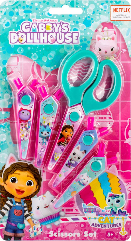 Canenco Gabbys Dollhouse Scissors mit 5 Kartellmagazinen