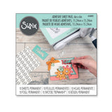 Sizzix • selbstklebende Blätter 15x15cm