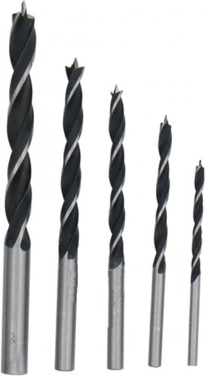 Kinzo Holzbohrer-Set 5-teilig (3-8mm)