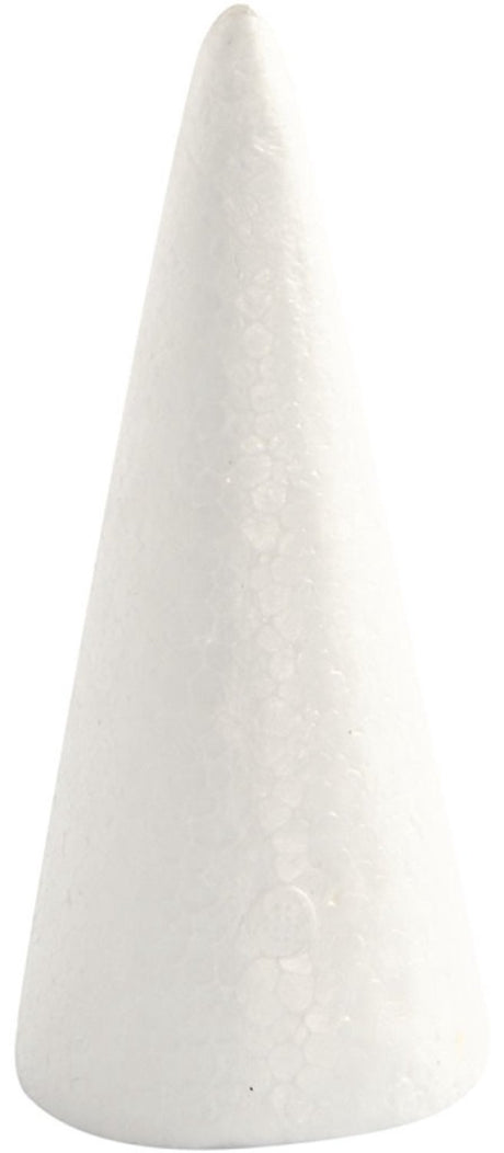 Creativ Company CC Styroporkegel H: 14,5 cm, 5 Stück