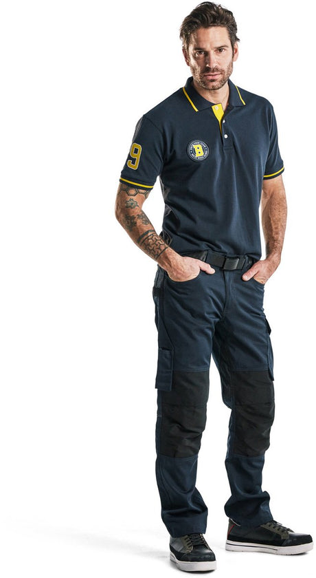 Blåkläder Blaklader Service-Arbeitshose mit Stretch 1495-1330 – Herren – Dunkelmarineschwarz – 52