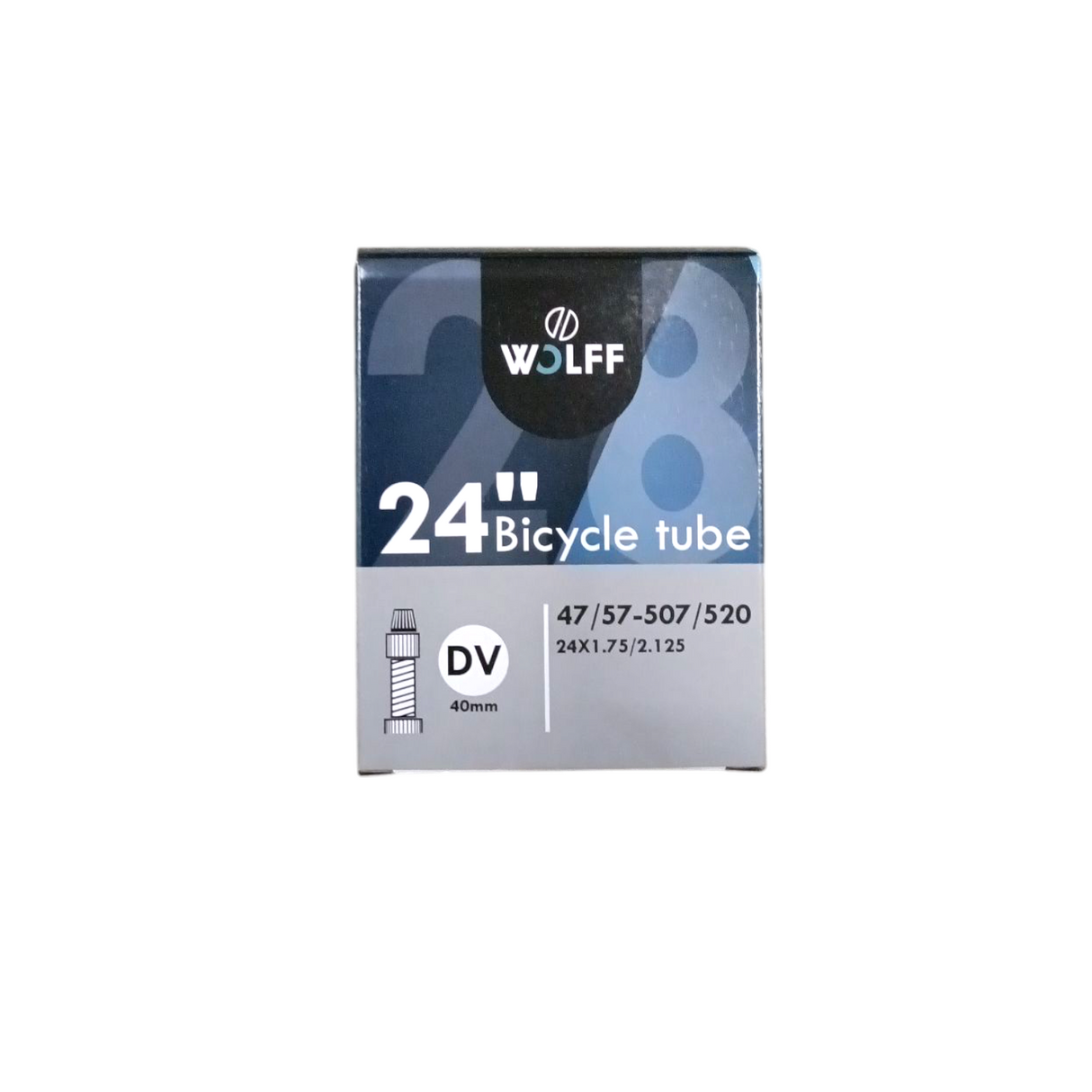Hakuba Innenrohr 24x1.75 2.125 Etro 47 57-507 520, Valiel: Dunlop Blitz Holland Valiel 35 mm