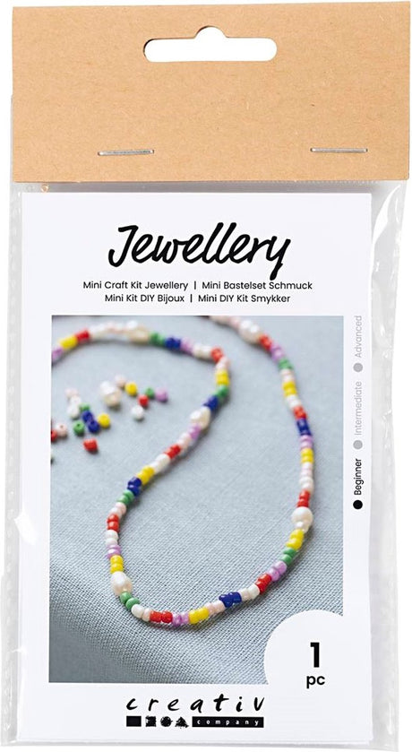 Kreativfirma Mini Hobbyset Schmuck Süßwasserperlenketten