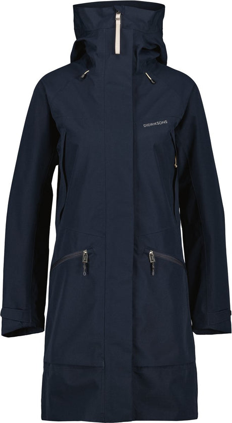 Didriksons Ilma Wns Parka 8 Damen-Outdoorjacke – dunkles Nachtblau