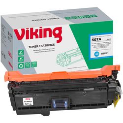Tonercartridge viking hp ce401a 507a cyaan