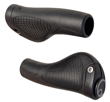 Mango de gazelle Set GP10 GP-1 Ergon 130 mm Black Grey UEM