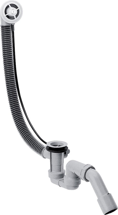 Hansgrohe Flexaplus Wannenablauf Unterputzteil – für kleine bis normale Badewannen – Kabellänge 52 cm